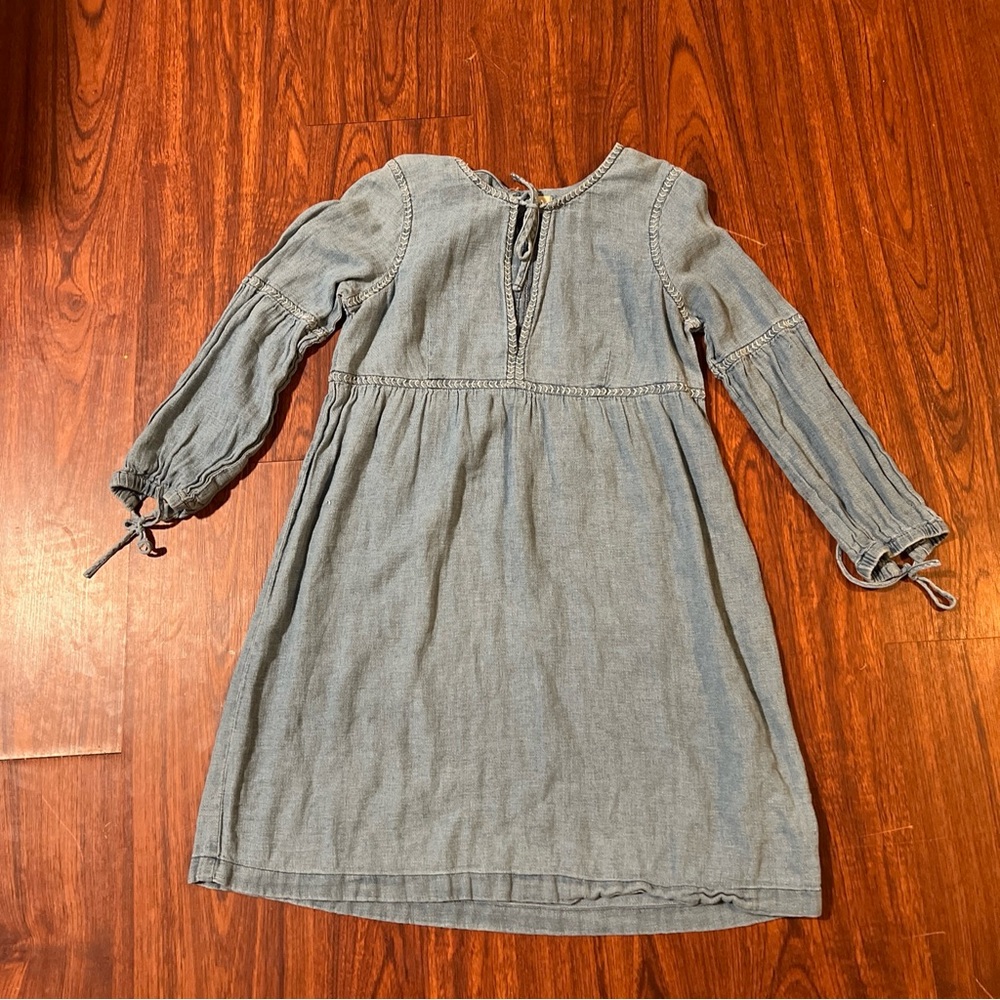 Madewell Light Denim Blue Mini Dress